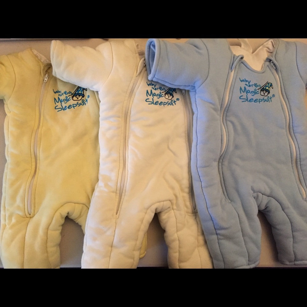 3 Merlin Sleep Suits